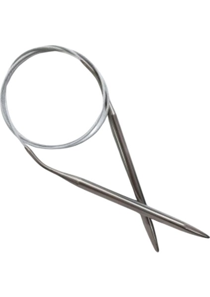 Dikiş Atölyesi Için No9 60CM Misinalı Çelik Şiş