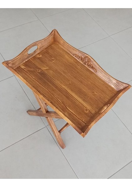 Tepsi Sehpa Royal Model (Ladin Ağacı Üretim) Ayrılabilir Ayak fırsatları
