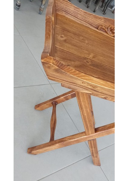 Tepsi Sehpa Royal Model (Ladin Ağacı Üretim) Ayrılabilir Ayak indirimleri