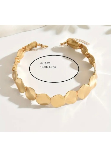 Altın Kaplama Gold Choker Kolye indirimleri