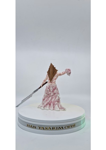 Pyramid Head Figür Silent Hill Piramit Kafa 18 cm modelleri
