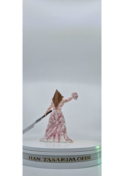 Pyramid Head Figür Silent Hill Piramit Kafa 18 cm