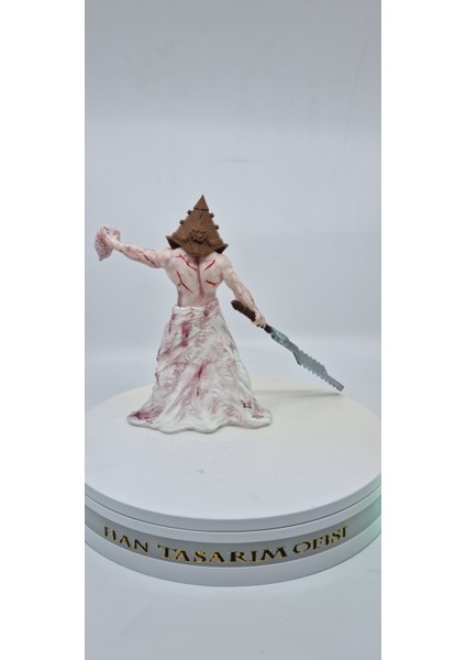 Pyramid Head Figür Silent Hill Piramit Kafa 18 cm