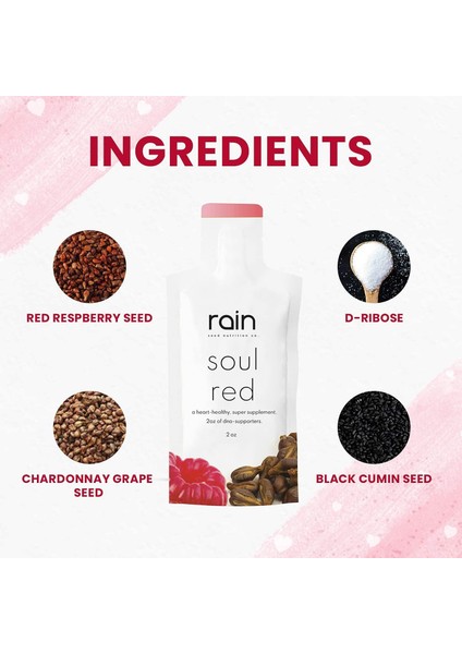RAİN Soul Red,çörekotu Yağı,ahududu ve Resveratrol Içeren Sıvı Takviye Edici gr IDA.15SAŞE.1 SASE=60ML modelleri