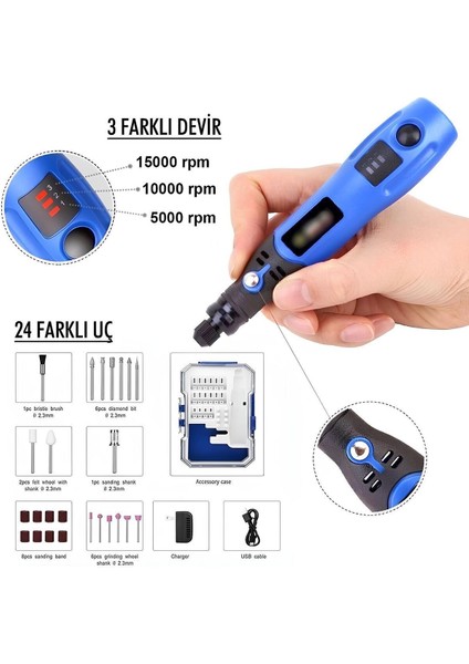 Şarjlı Gravür Mini Taşlama Oyma Yazma Makinesi fiyatları