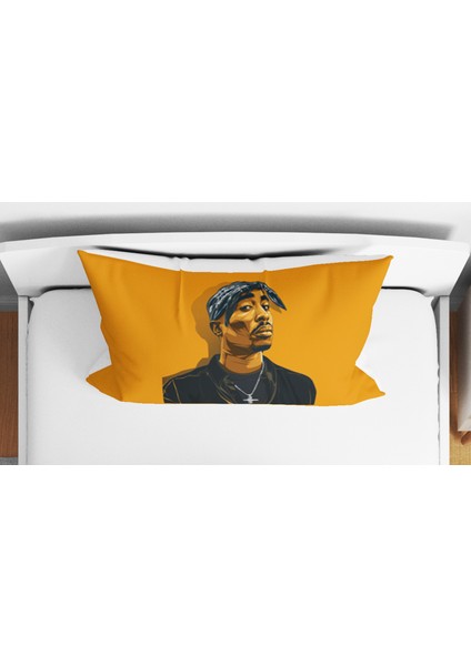 Tupac Shakur 2pac Rap 3D Dijital Baskılı Tek Kişilik Çarşafsız Genç Erkek Çocuk Nevresim Takımı fiyatları