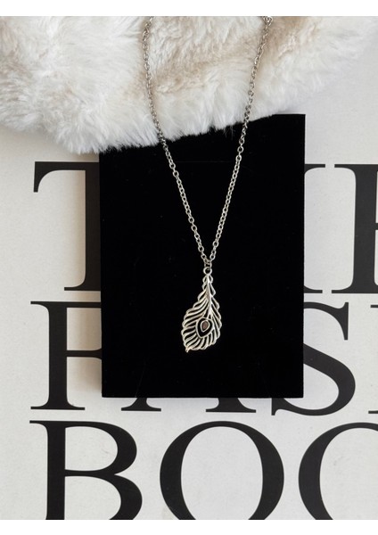 Tüy Kolye Nikel, Pinterest Vintage Kolye