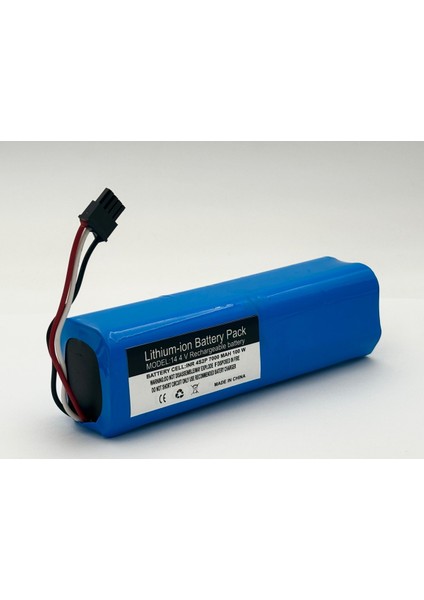 Robot Vacuum X20 Plus Robot Süpürge 7000 mAh 14.4 V Batarya – Orjinal Uyumlu Uzun Ömürlü, Yüksek Performans Pil