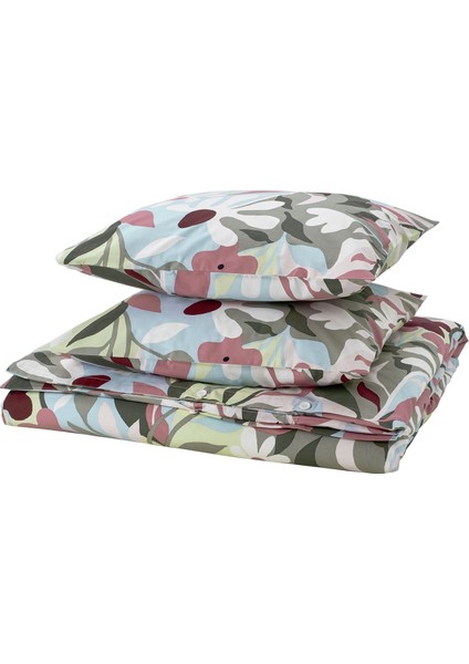 Korskovall Nevresim Seti 240 x 220 / 50 x 60 cm Çok Renkli Çift Kişilik Nevresim