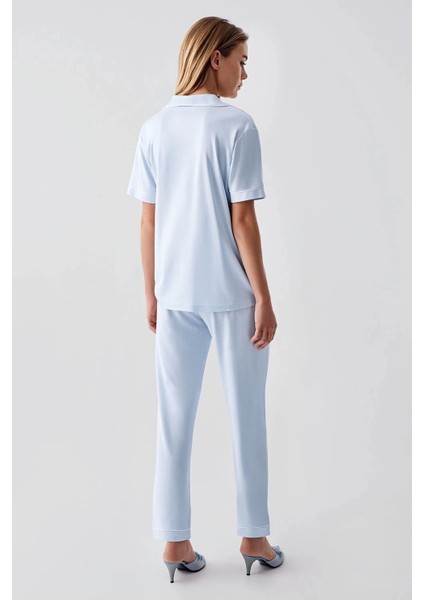 Freshness 324 Kadın 4'lü Sabahlıklı Şorlu Pijama Takımı fırsatları