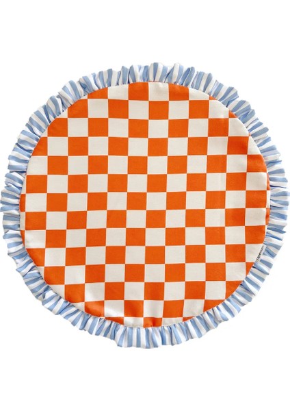 Fırfırlı, Yuvarlak, Marin, Dama, Kareli, Baskılı, Renkli, Çizgili Amerikan Servis 40CM Çap (1 Adet) fiyatları