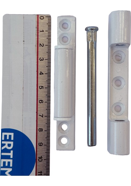 Pvc Plastik Pencere ve Kapılar Için Metal Menteşe, 95MM Uzun Tip, Beyaz