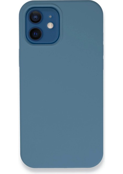 iPhone 12 Kılıf Lansman Legant Silikon - Açık Mavi