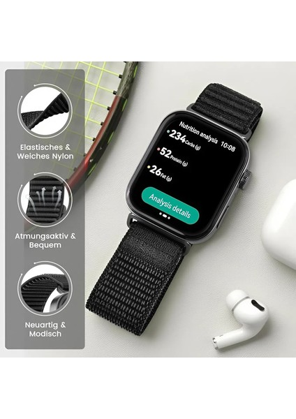 Huawei Watch Fit 4 Pro / Fit 4 /fit 3 Uyumlu Hasır Örgü Dokuma Ince Cırtlı Spor Kumaş Kordon Kayış indirimleri