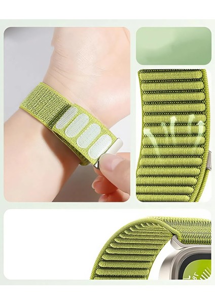 Huawei Watch Fit 4 Pro / Fit 4 /fit 3 Uyumlu Hasır Örgü Dokuma Ince Cırtlı Spor Kumaş Kordon Kayış modelleri