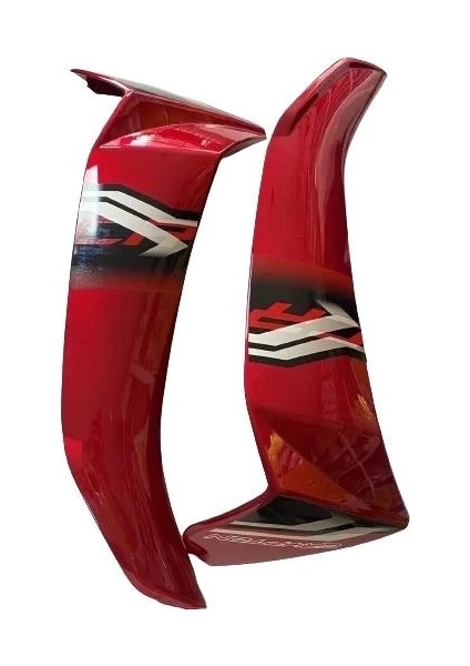 Yamaha Crypton C8 Dizlik Dış Kırmızı Takım