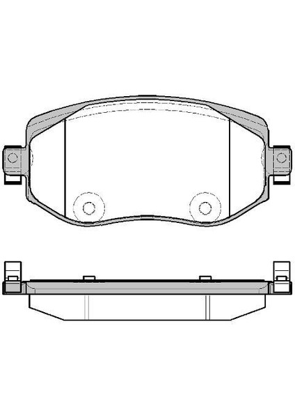 3032455 - Fren Balatası Ön Megane Iv (500)