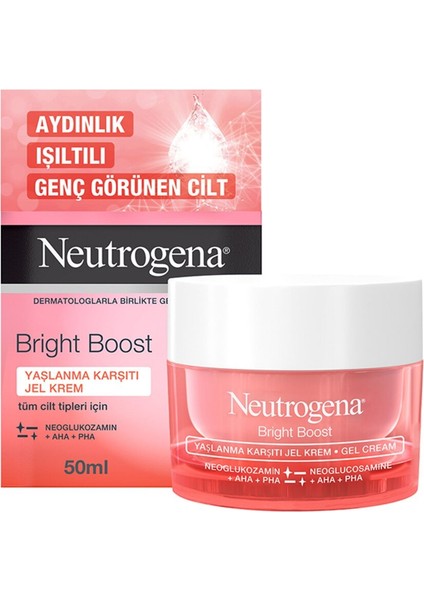 Bright Boost, Yaşlanma Karşıtıı Jel Krem, 50ML