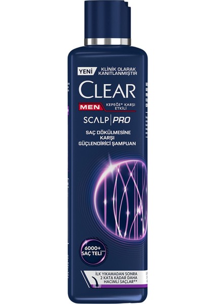 Men Scalp Pro Saç Dökülmesine Karşıı Güçlendiricii Şampuan 300 ml