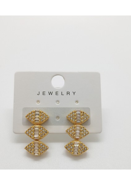 Figürlü Özel Tasarım Lüks Küpe