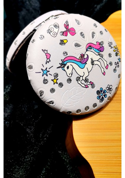 Lüks Küçük Boy Figürlü Çift Taraflı Çocuk Ayna