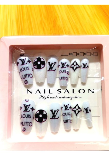 Lüks Figürlü Takma Tırnak