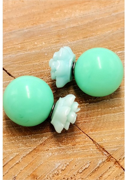 Renkli Figürlü Lüks Küpe