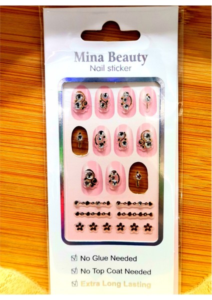 Lüks Figürlü Nail Sticker