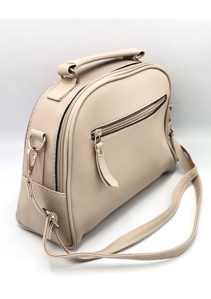 Lüks Tasarım Suni Deri El Omuz Askılı Çanta