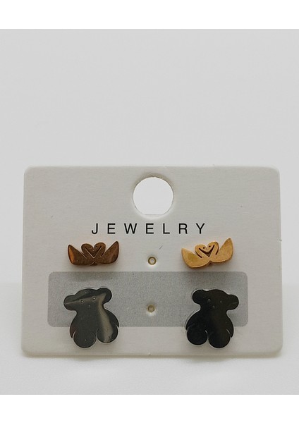 Figürlü Özel Tasarım Lüks Küpe