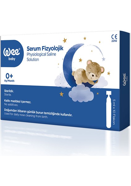 Serum Fizyolojikk 5ml x 10 Flakon