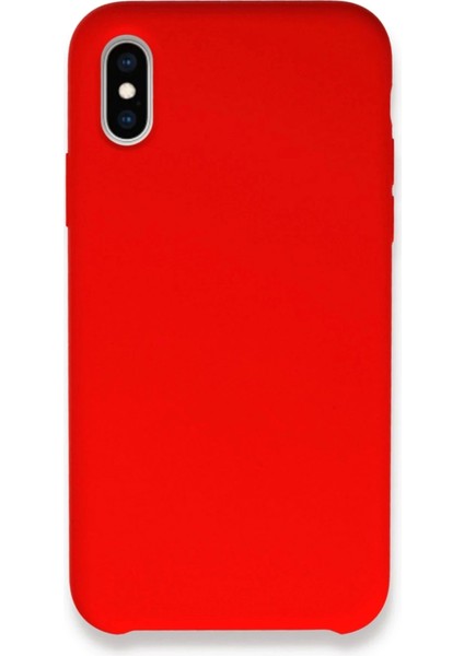 iPhone x Kılıf Lansman Legant Silikon - Kırmızı