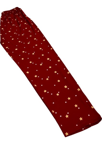 Desenli Kadın Alt Pijama