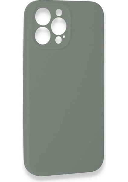 iPhone 13 Pro Max Kılıf Lansman Legant Silikon - Gri modelleri
