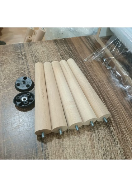 25 cm 5 Lik Ham Mobilya Ayak 5li fiyatları