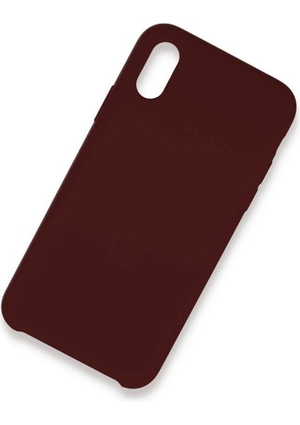 iPhone Xs Max Kılıf Lansman Legant Silikon - Bordo fiyatları