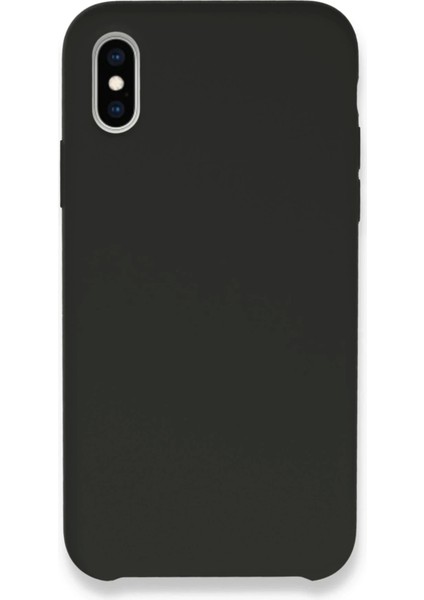 iPhone Xs Max Kılıf Lansman Legant Silikon - Siyah
