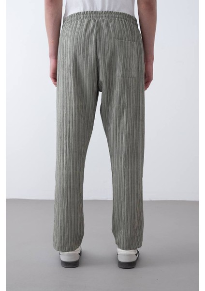 Dokulu Baggy Erkek Jogger Pantolon indirimleri