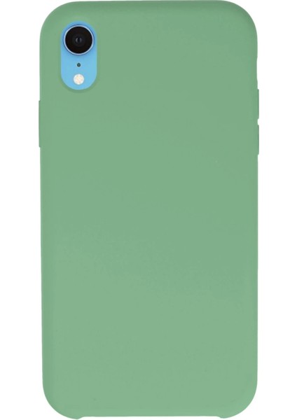 iPhone Xr Kılıf Lansman Legant Silikon - Yeşil
