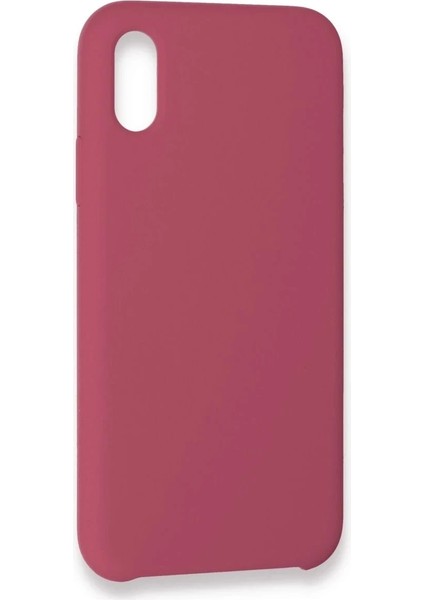 iPhone Xs Max Kılıf Lansman Legant Silikon - Fuşya modelleri
