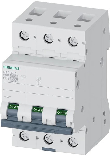 3X63 W Otomat C Tipi 6ka