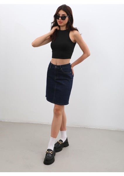 Kadın Düz Dar Jean Etek Rins fiyatları
