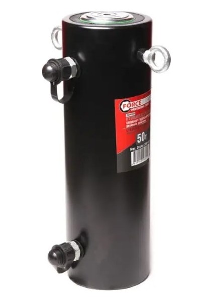 Hidrolik Silindir Çift Etkili 50 Ton (Strok - 300MM, Çubuk Ø - 70MM, Toplam Ø - 120MM, L - 474MM, 700BAR)