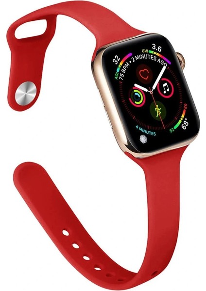 Apple Watch 38MM Klasik Kordon - Kırmızı