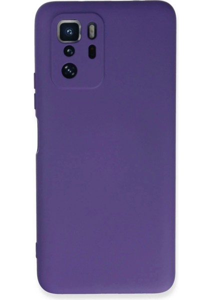 Xiaomi Poco X3 Gt Kılıf Nano Içi Kadife Silikon - Mor