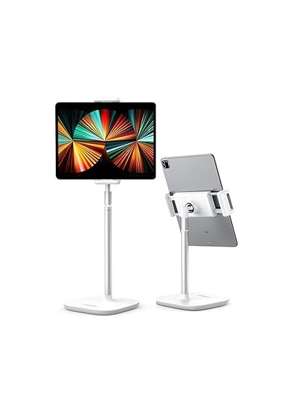 Ugreen 70574 Yükseklik ve Açı Ayarlı Masaüstü Telefon ve Tablet Tutucu Stand Gri