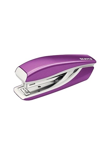 Leitz Zımba Wow Mini 10 Sayfa Kapasiteli, Metalik Mor