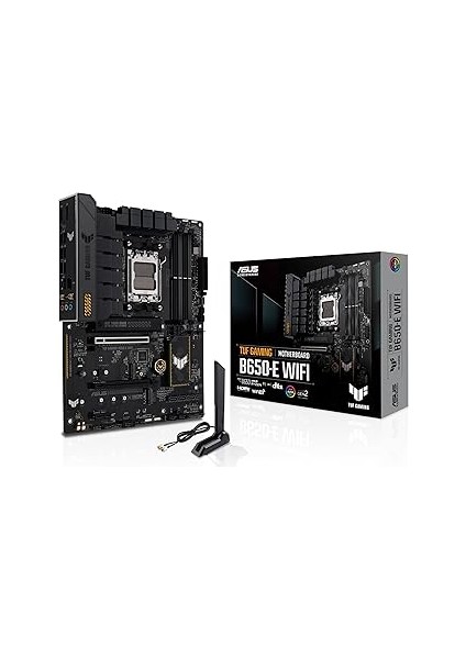 Tuf Gaming B650-E Wifi B650 Am5 Ddr5 8000 Dp HDMI 3x M2 Usb3.2 Wifi 6e + Bt Aura Rgb 2.5gb