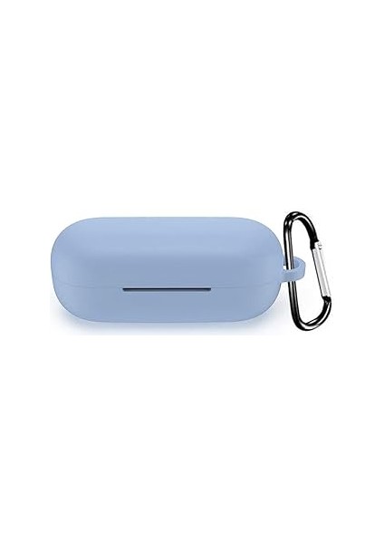 Microsonic Huawei Freebuds Se Kılıf Askılı Mat Silikon Mavi [freebuds Se ile Uyumlu Kılıf - Ma