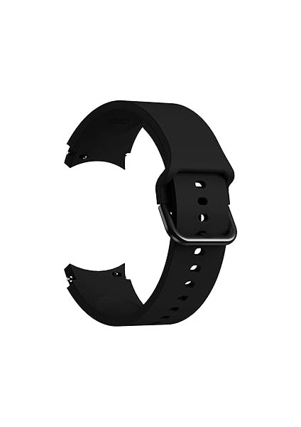 Microsoic Samsug Galaxy Watch Fe Içi Kordo Solid Silicoe Bad Siyah
